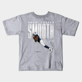 Amari Cooper Dallas Toe Tap Smooth Kids T-Shirt